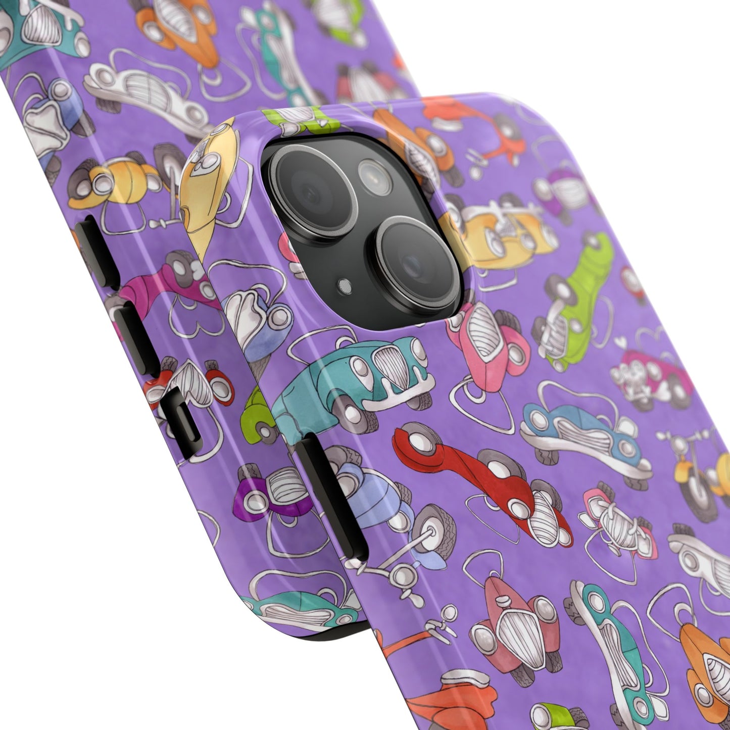 Pile Up Purple Phone Case