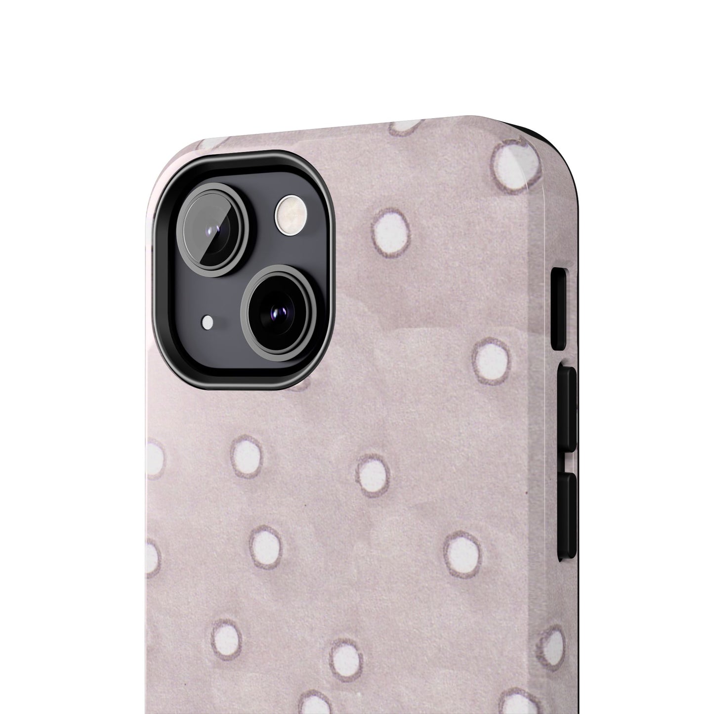 Dinky Dots Silver Phone Case