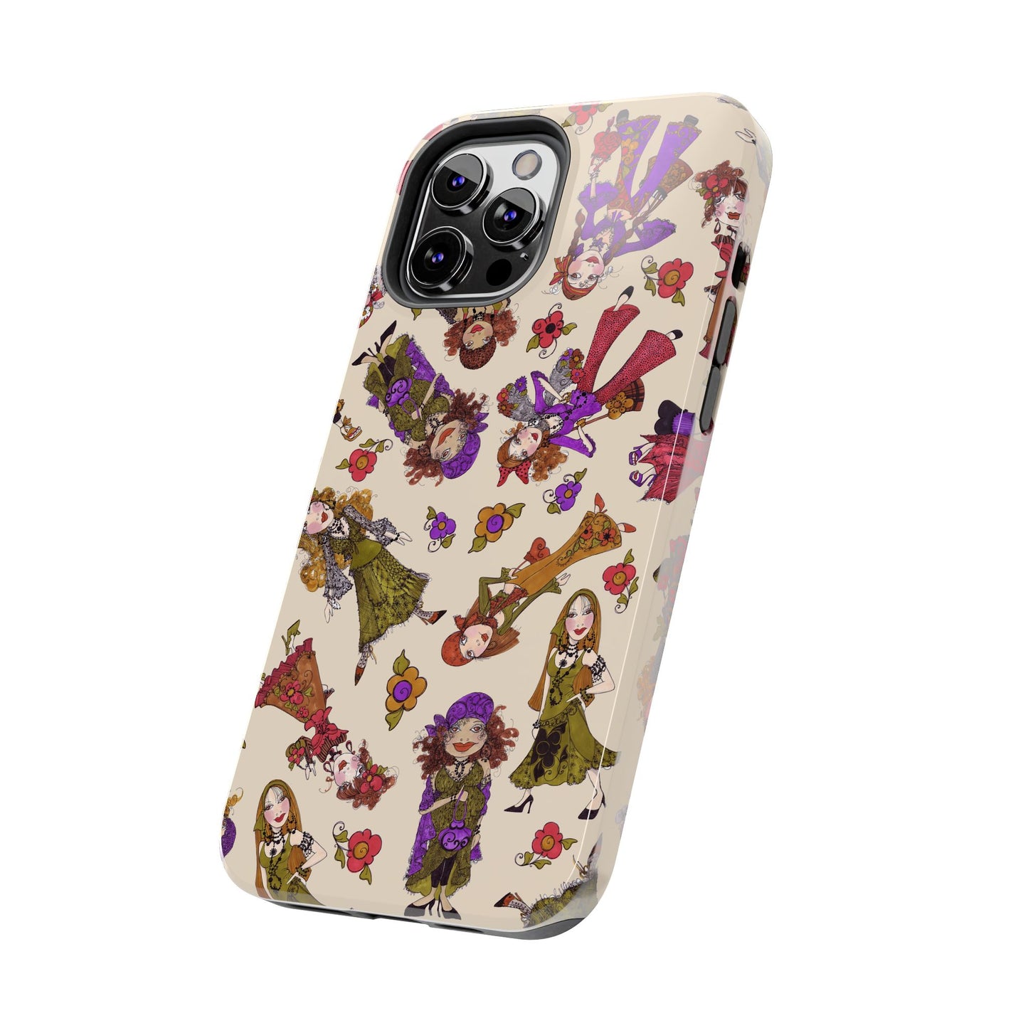 Tossed Gypsies Muslin Phone Case