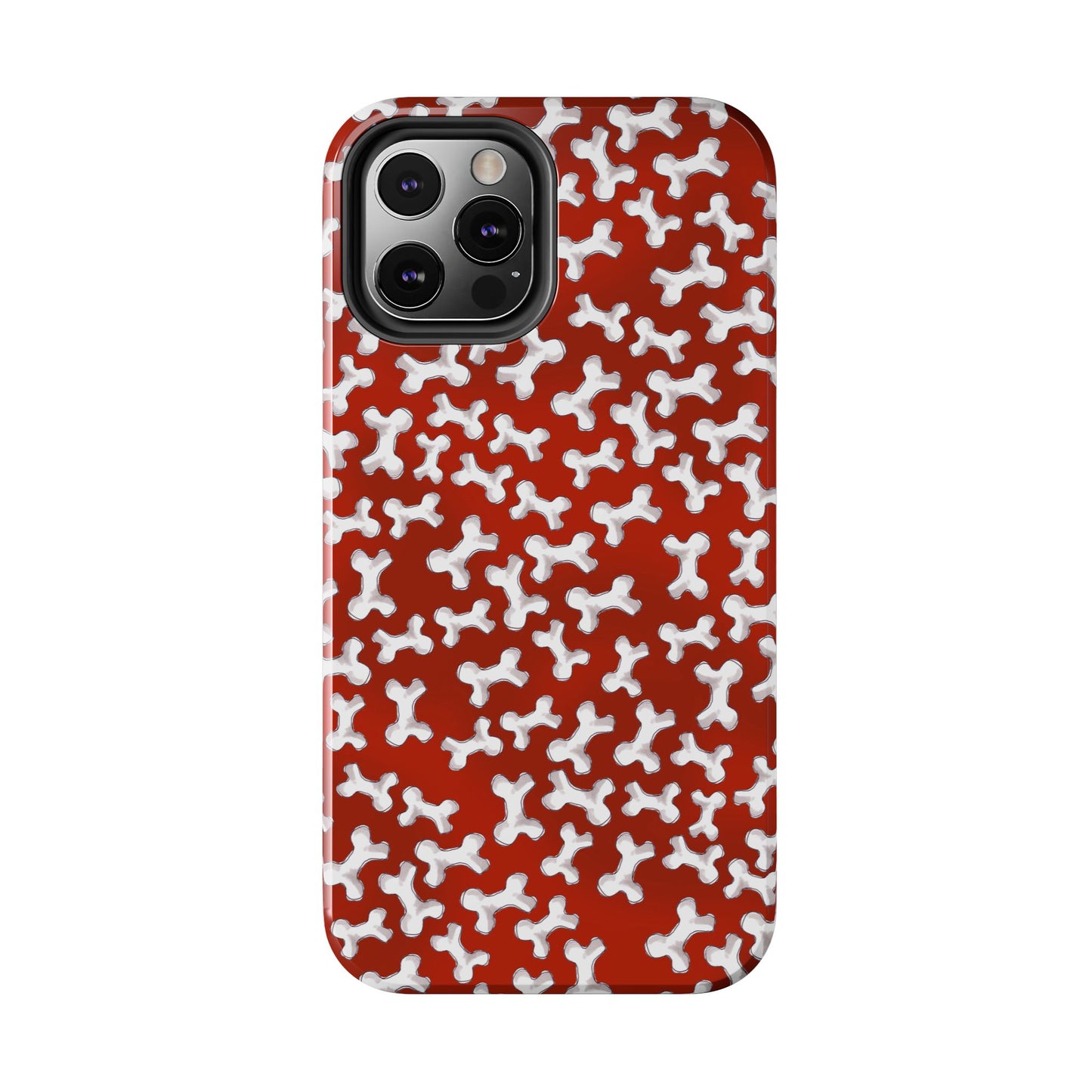 Bones a Lot Red Phone Case