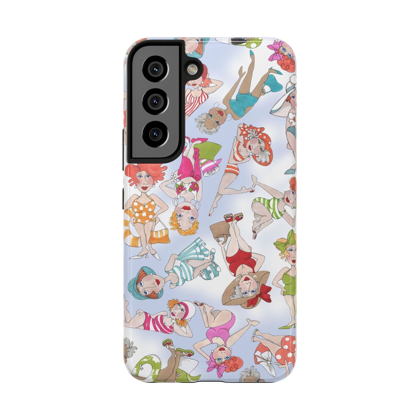 Tossed Fashionistas Phone Case