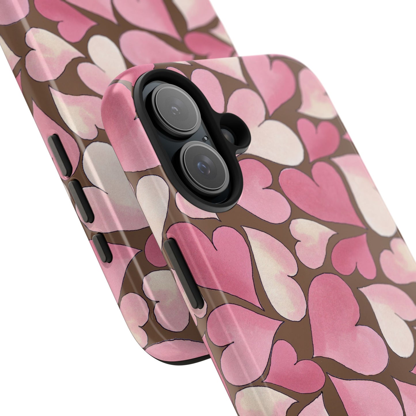 Hearts Chocolate Phone Case