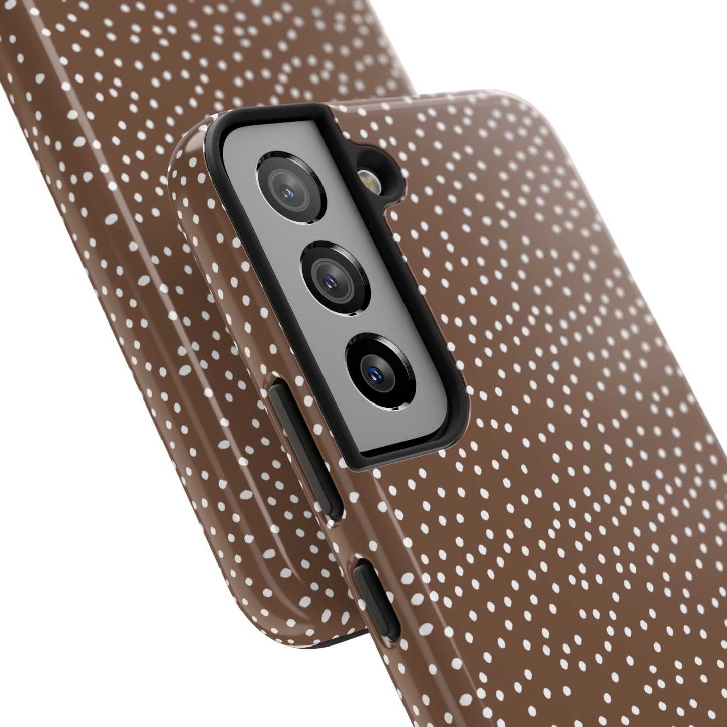 Dottible Chocolate / White Phone Case