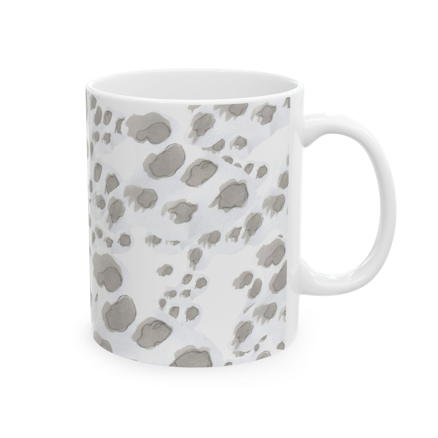 Kitty Dots White Cup