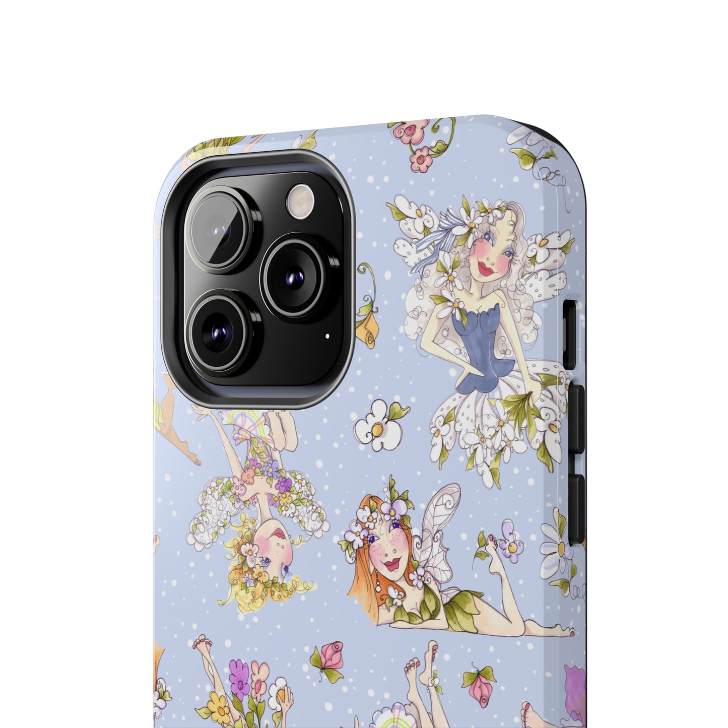 Tossed Fairies Blue Phone Case