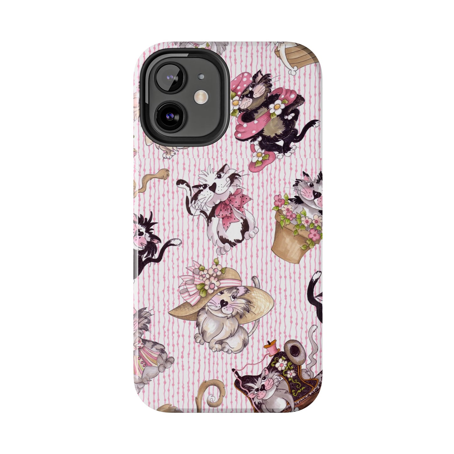 Fancy Cats Pink Phone Case