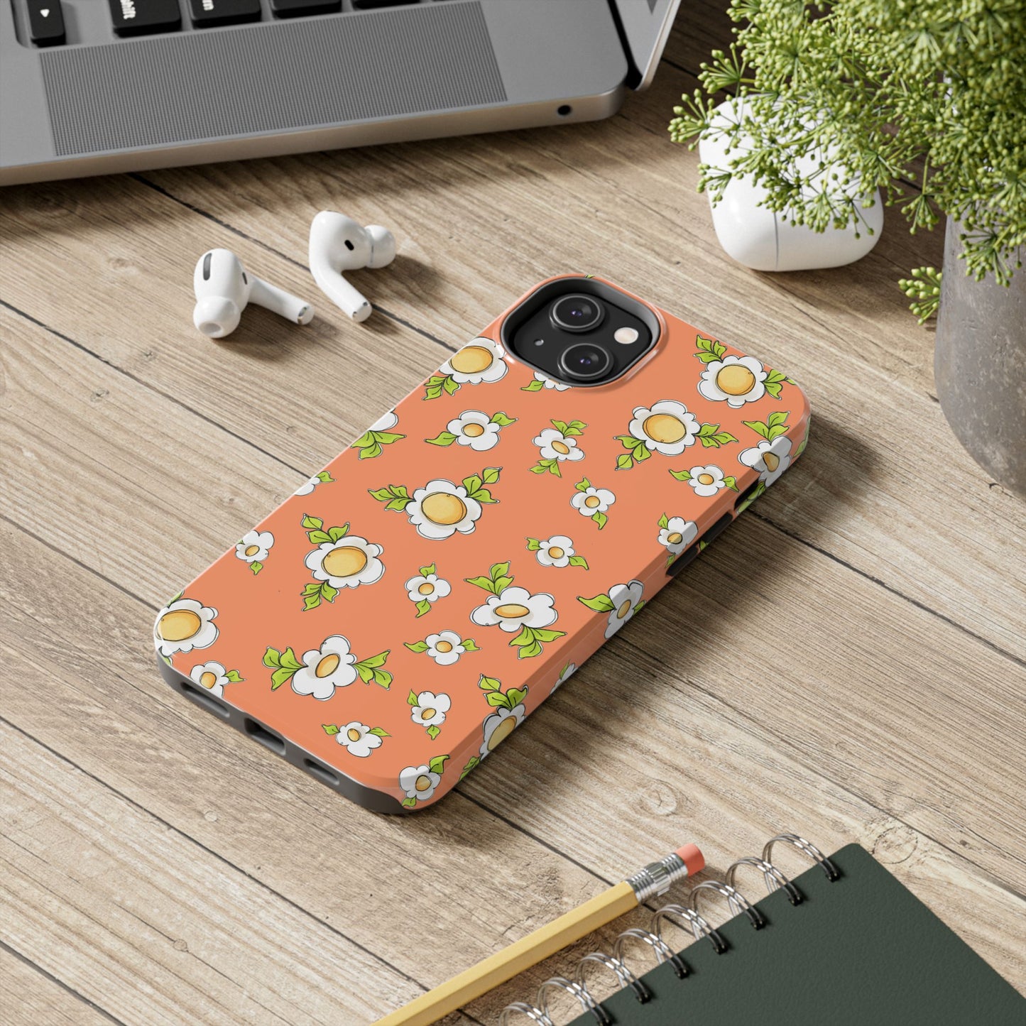 Daisy Love Orange Phone Case