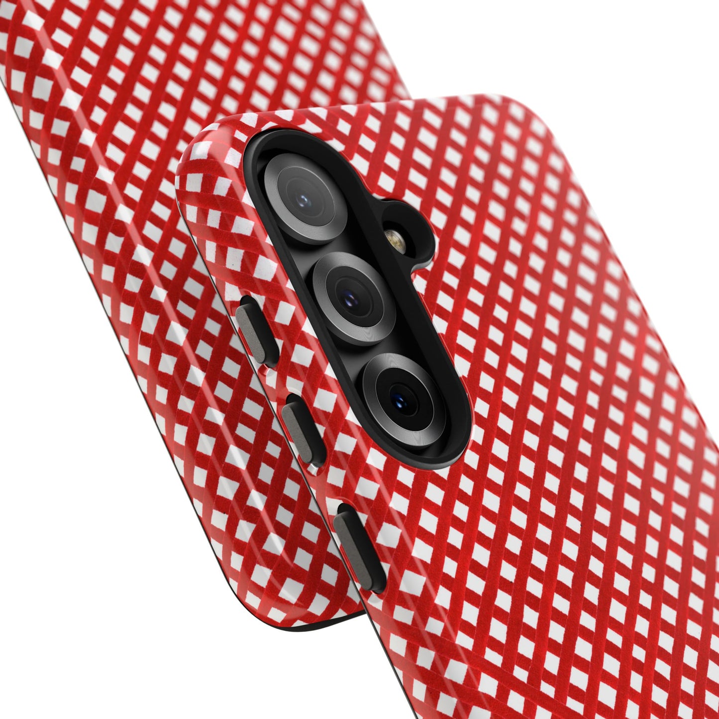 Trellis Check Red Phone Case