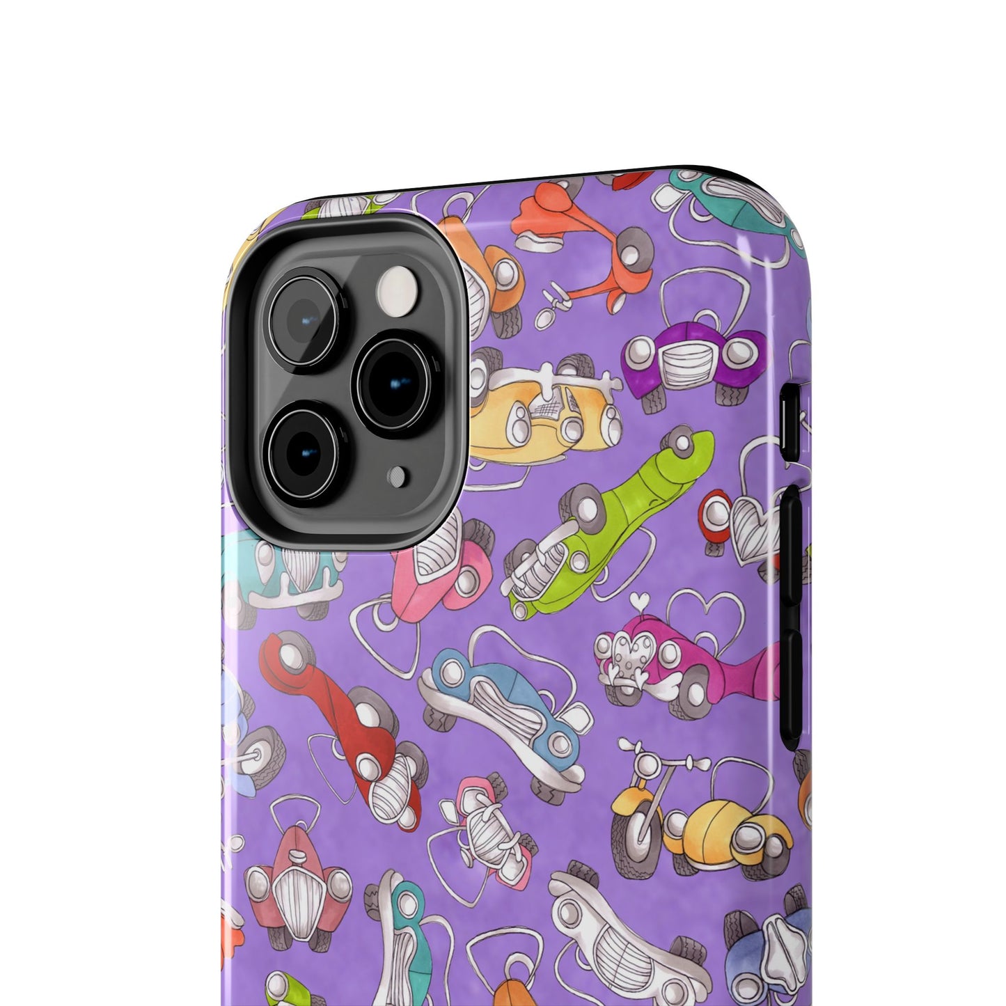 Pile Up Purple Phone Case