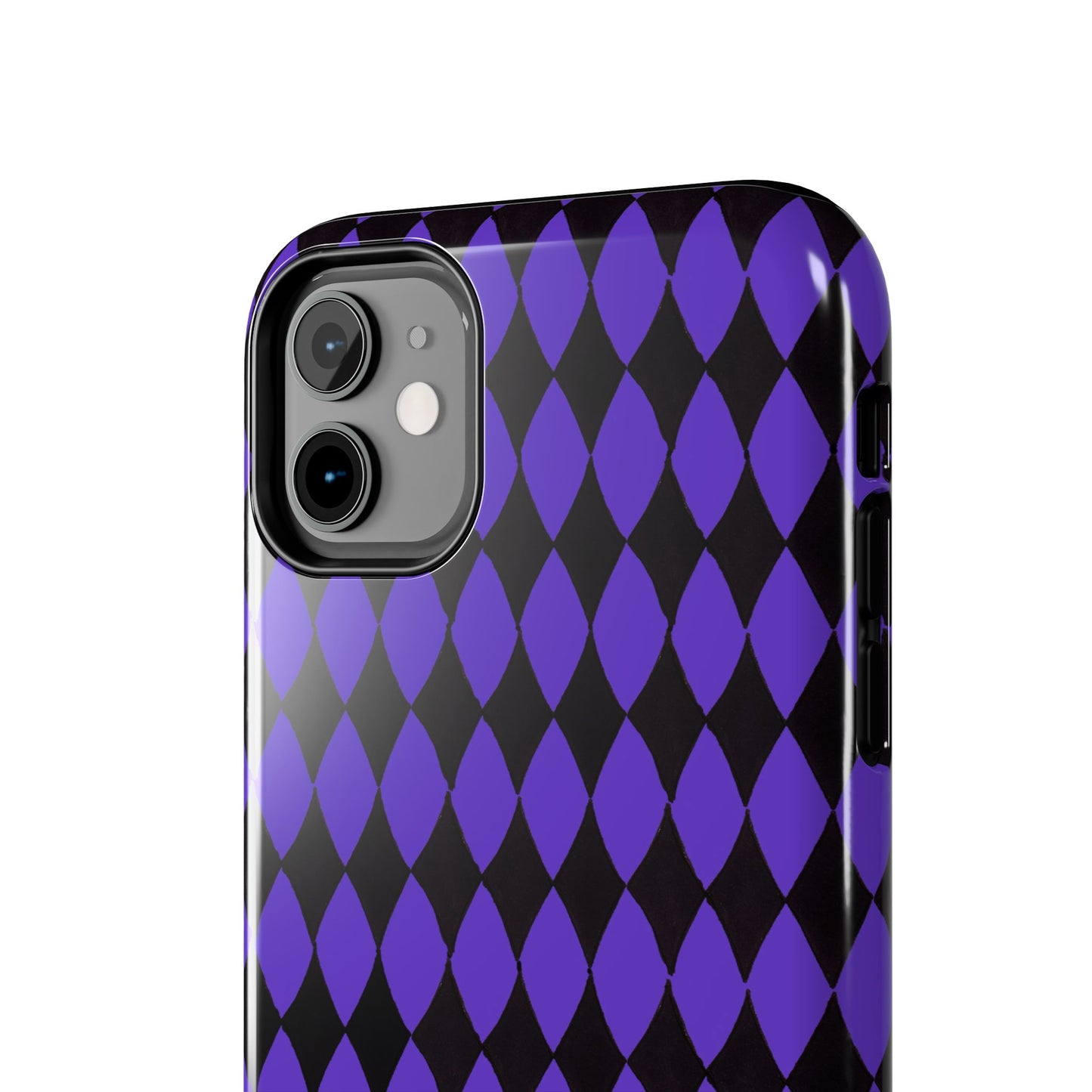 Diamond Purple / Black Phone Case