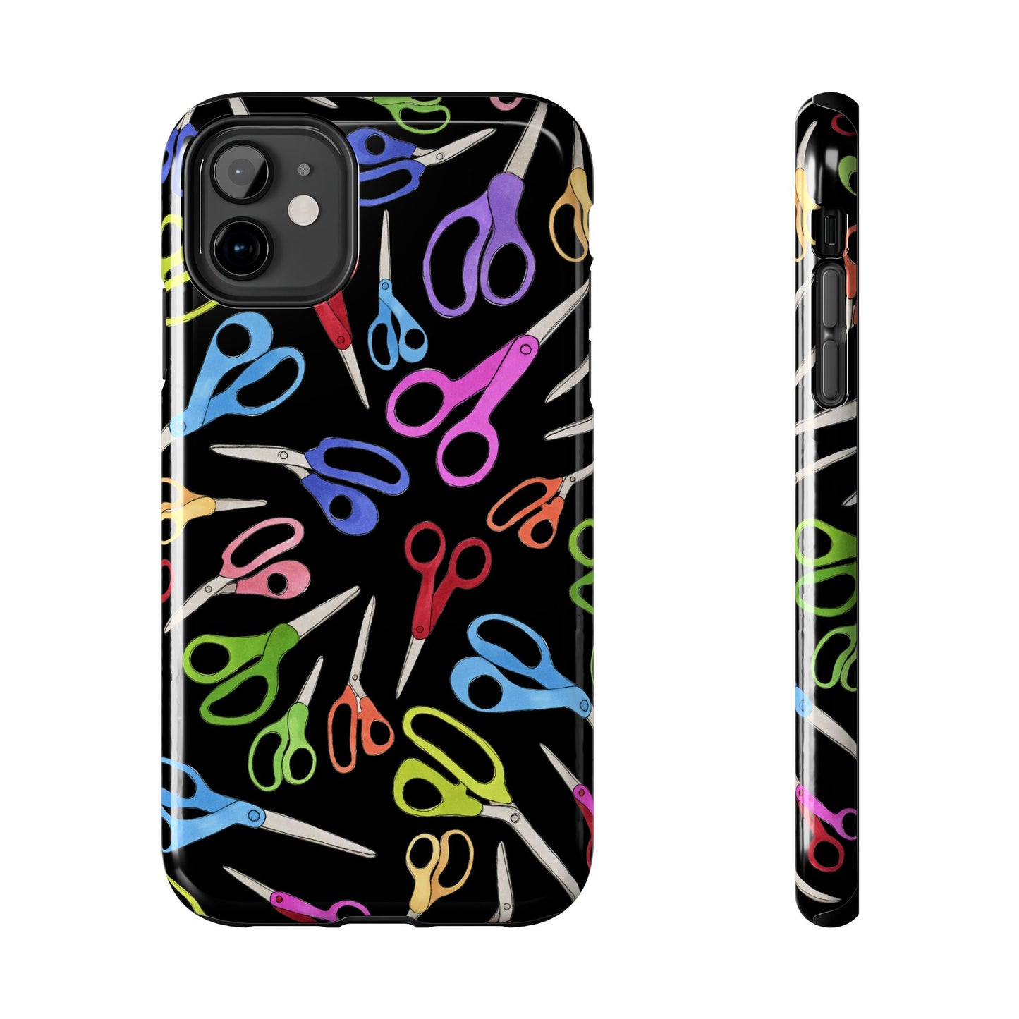 Shear Fun Black Phone Case