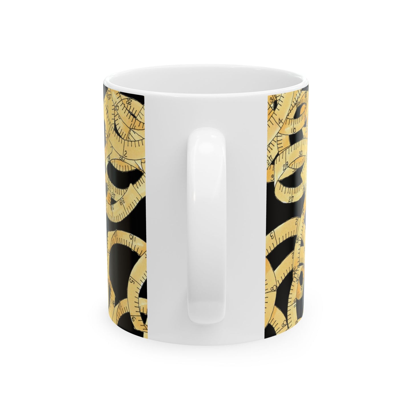 Tape Tangle Black Cup