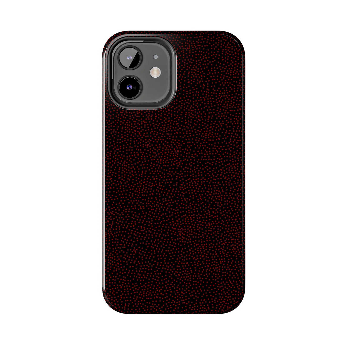Mini Dot Black / Red Phone Case
