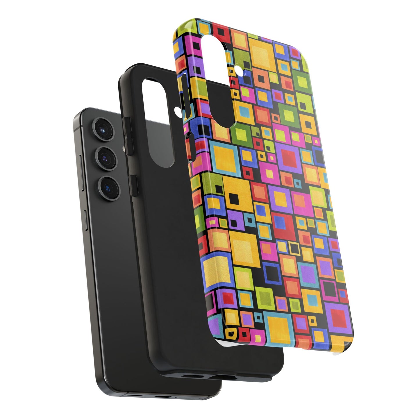 Blocksalot Black Phone Case
