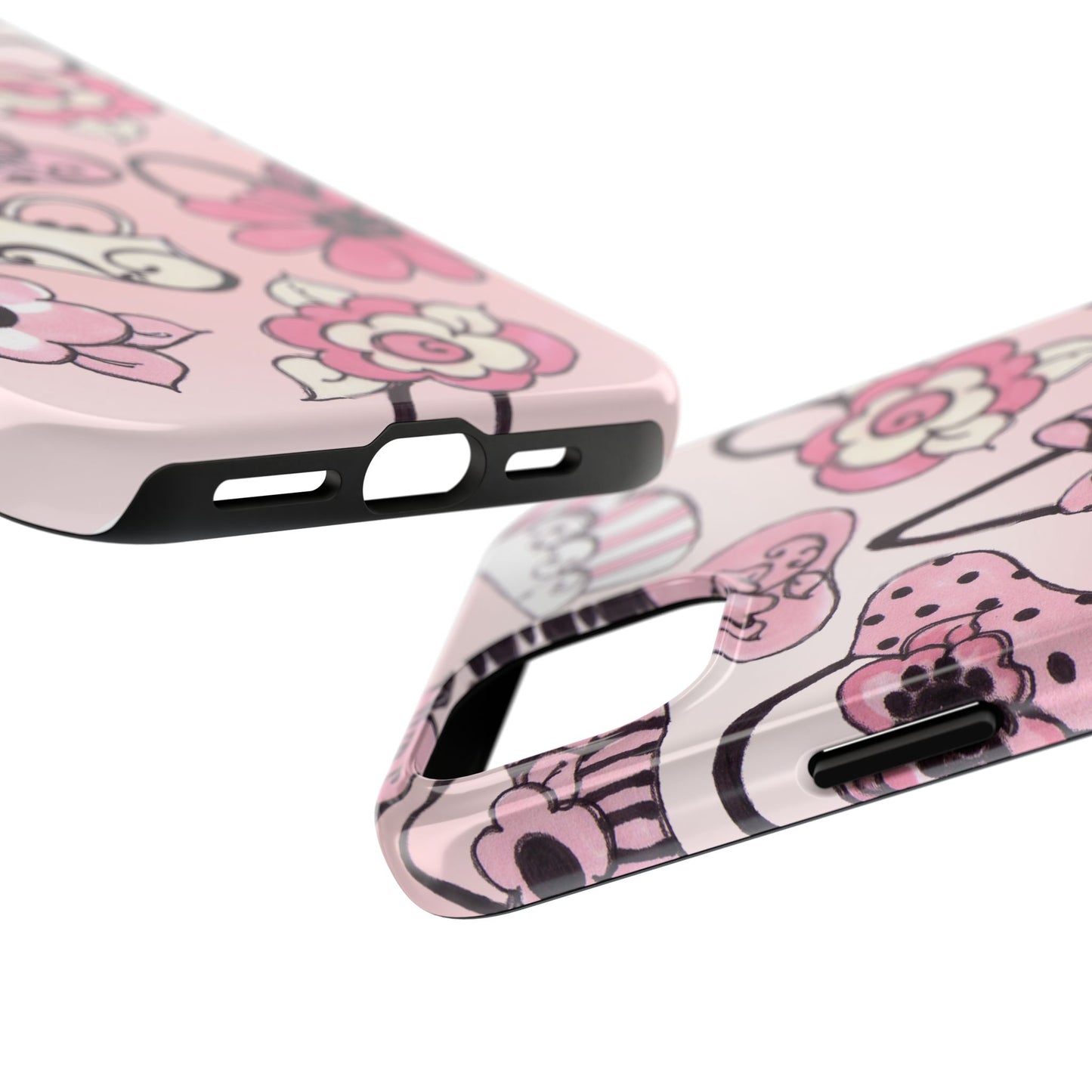 Cat Bags Pink Phone Case