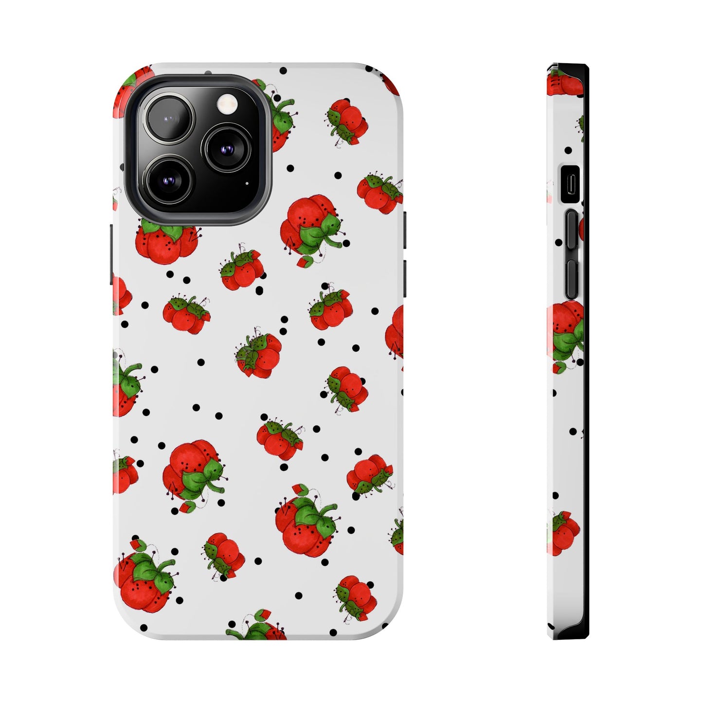 Pin Dots White Phone Case