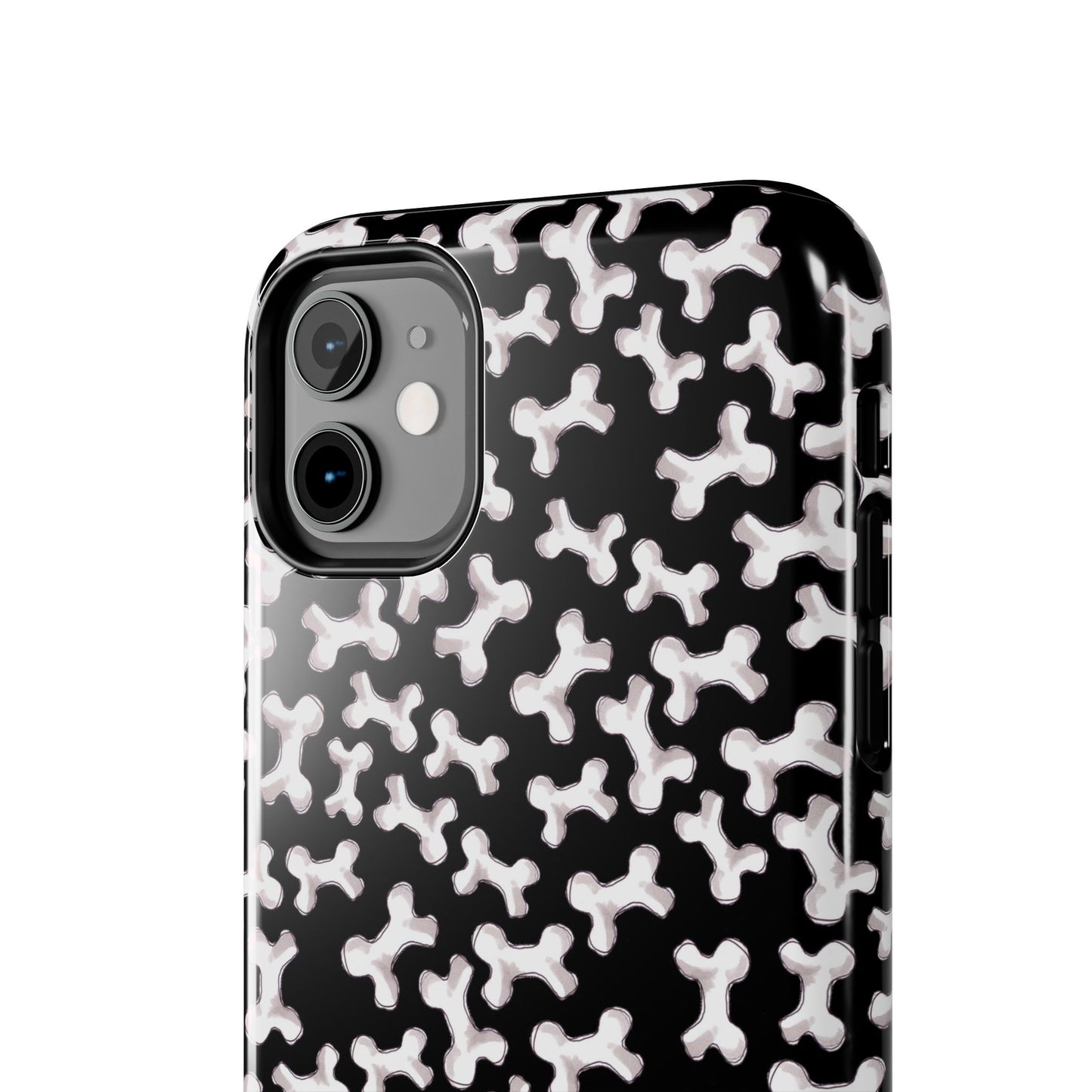 Bones a Lot Black Phone Case
