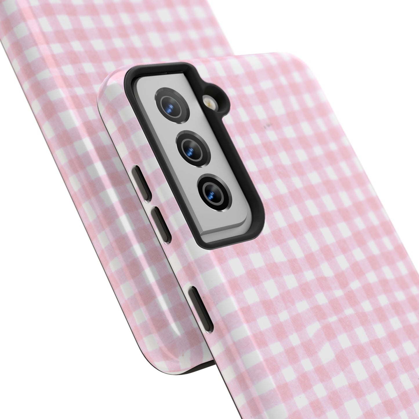 Wonky Chipper Check Pink Phone Case