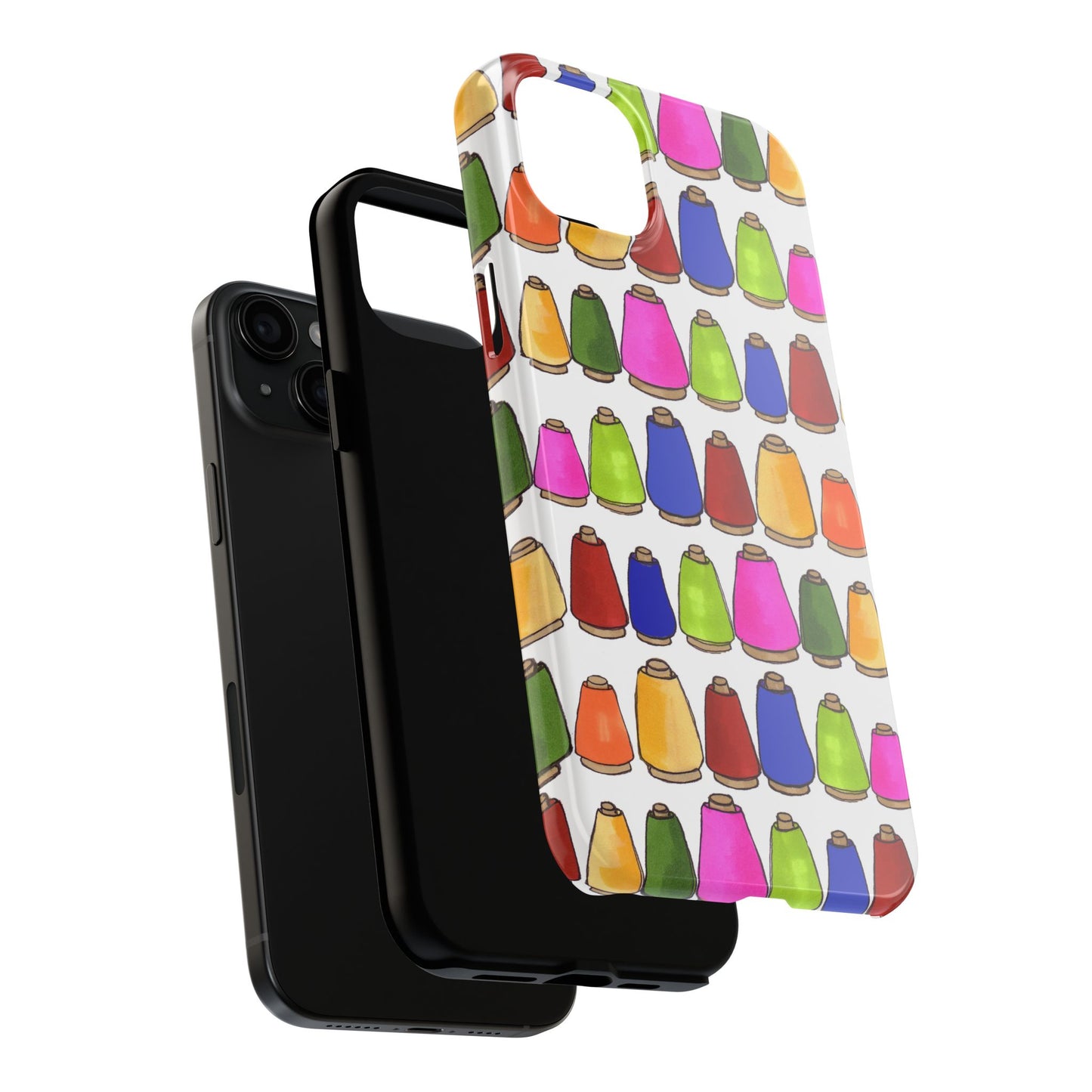 Coneiferous White / Multi Phone Case