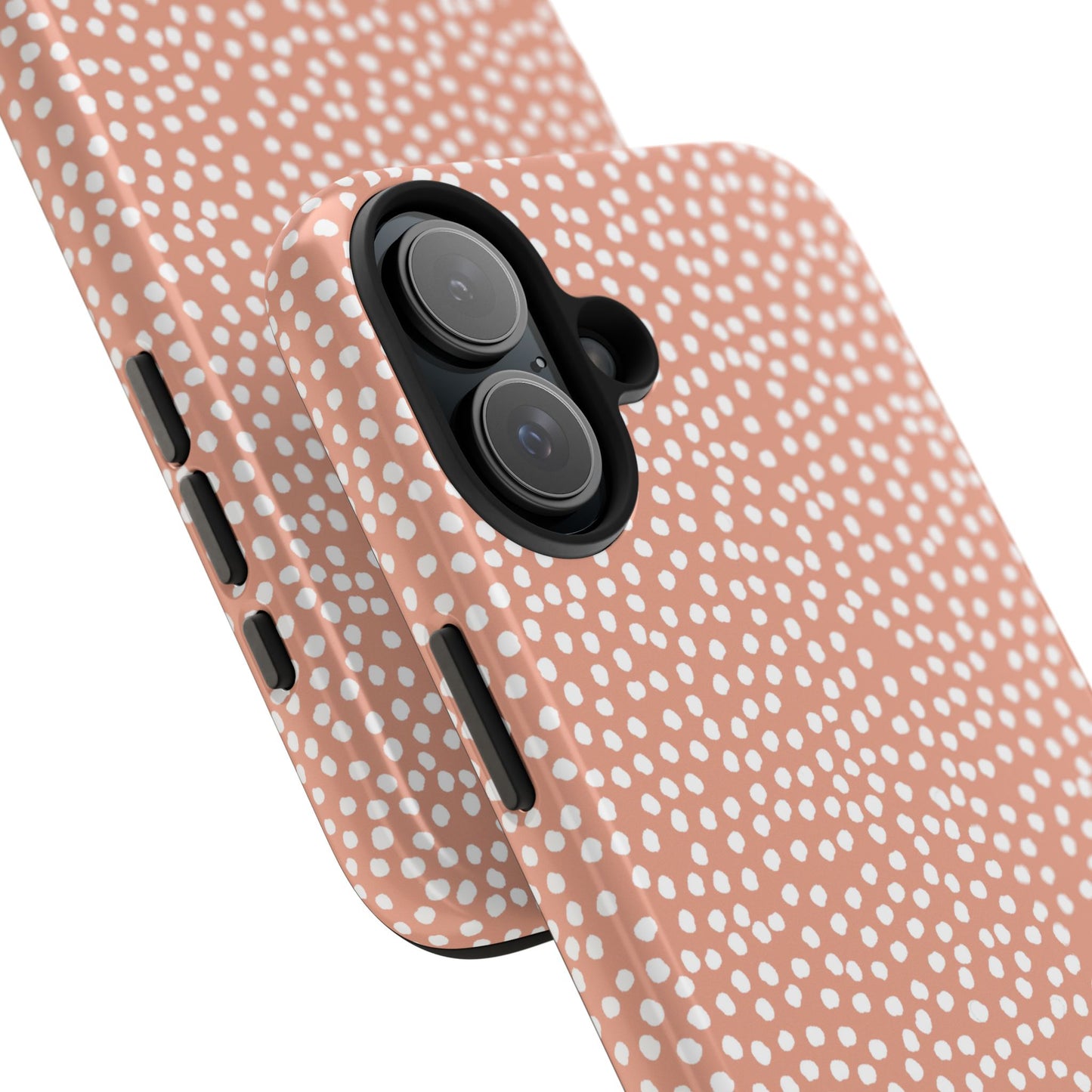 Bitty Dots Melon / White Phone Case