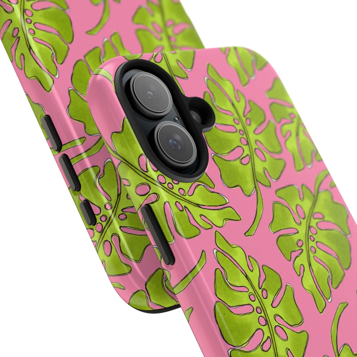Big Leaf Pink Phone Case