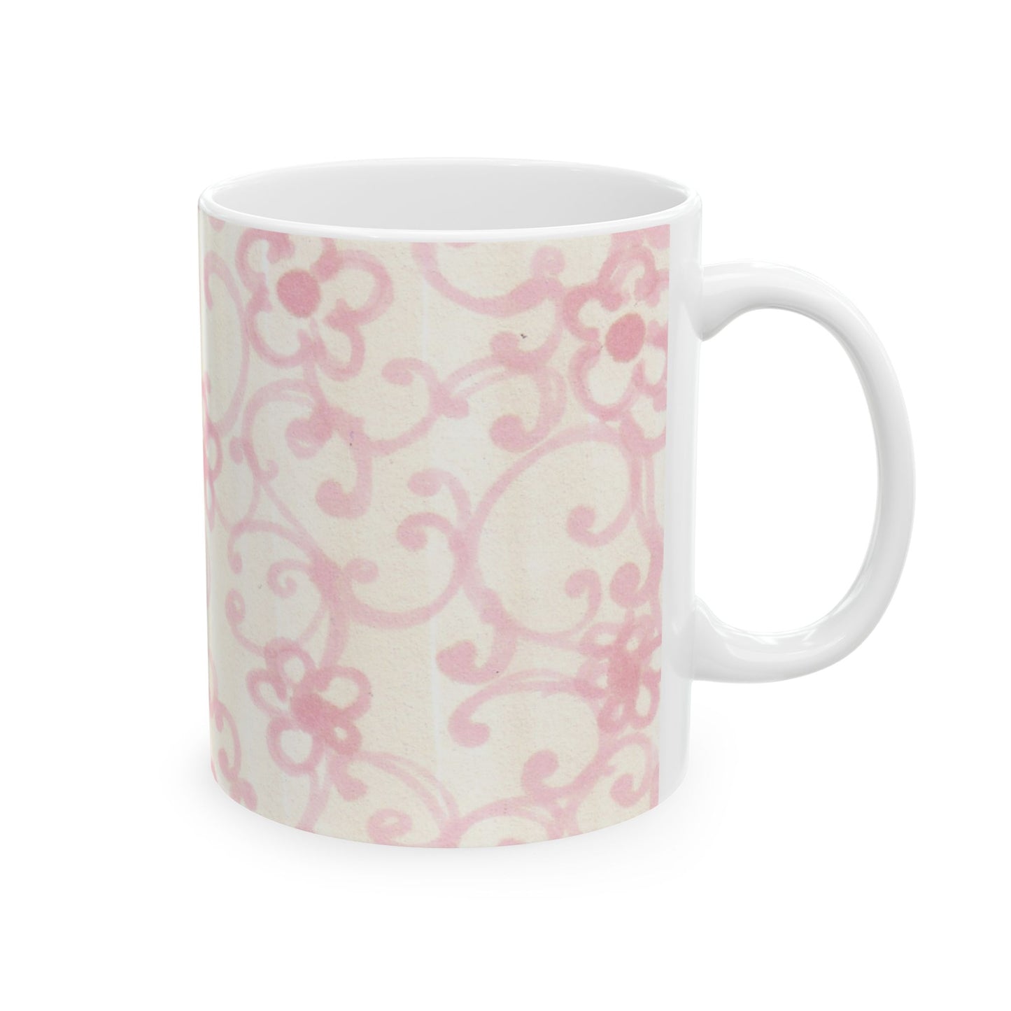 Floral Scroll Cup