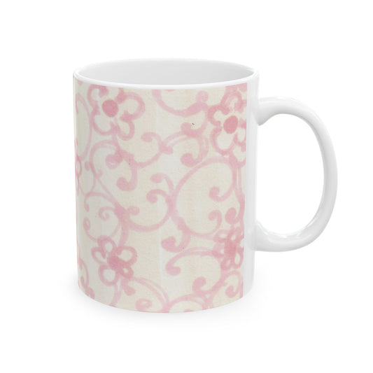 Floral Scroll Cup