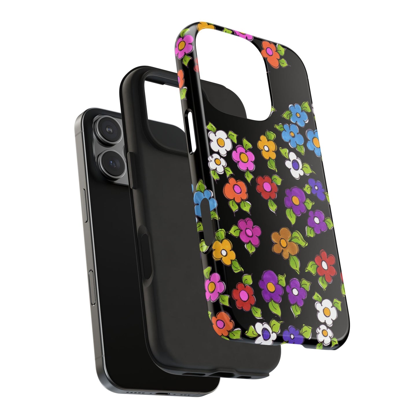 Fancy Dog Daisies Phone Case
