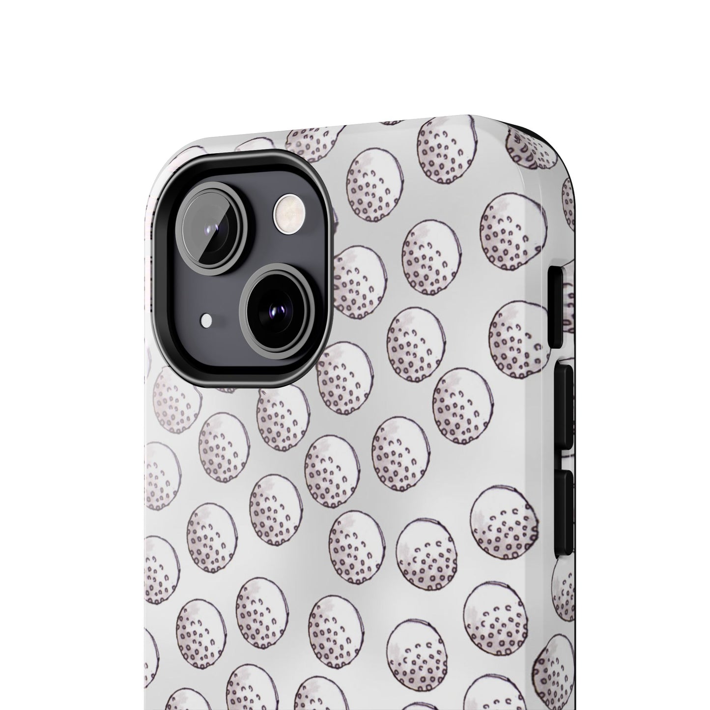 Ball Dots Gray Phone Case