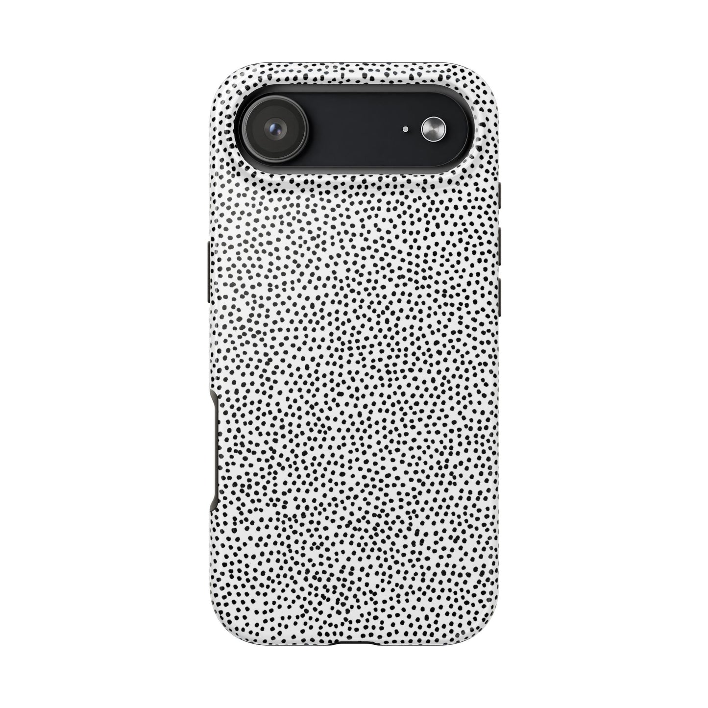 Baby Dots White / Black Phone Case