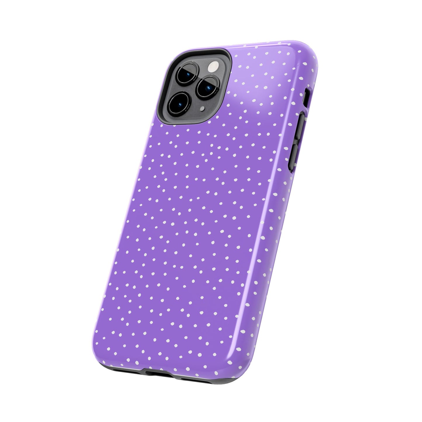 Dinky Dots Lilac / White Phone Case