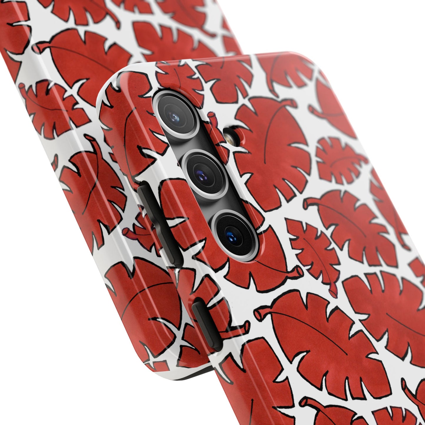 Red Bananas White Phone Case