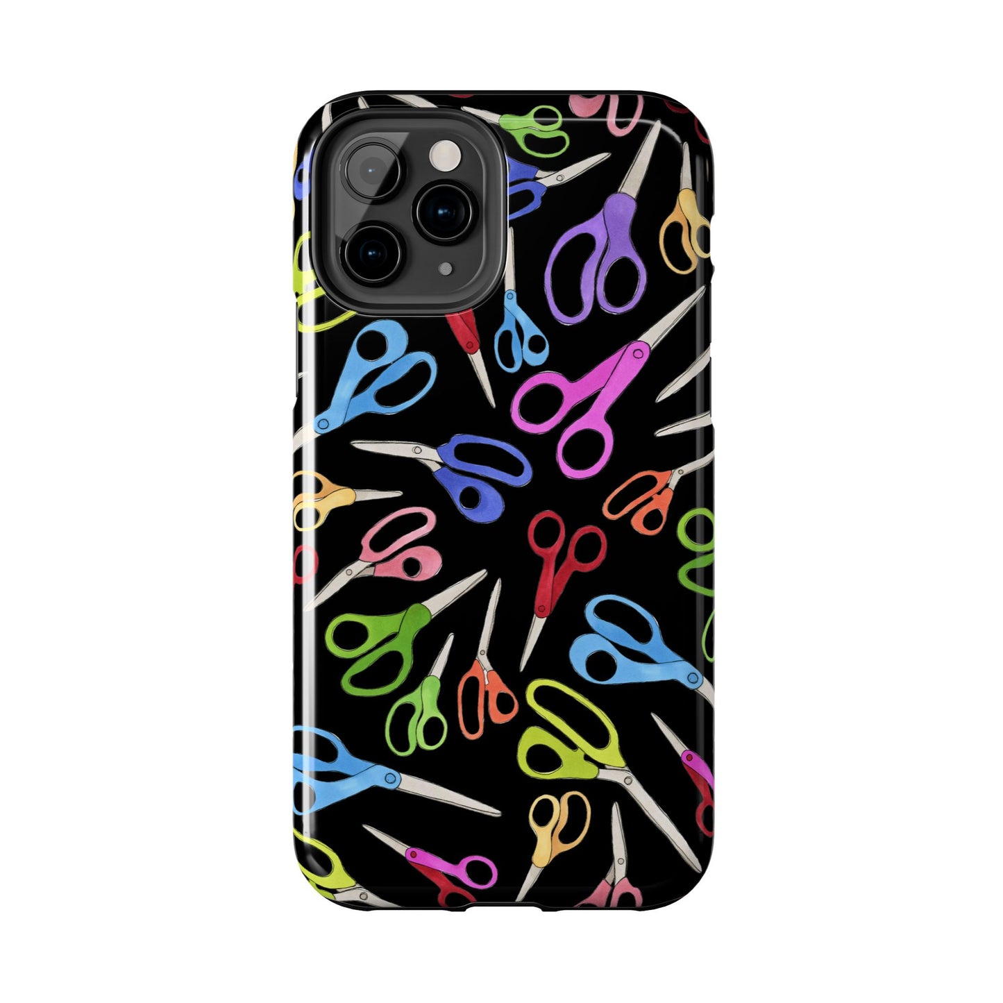 Shear Fun Black Phone Case
