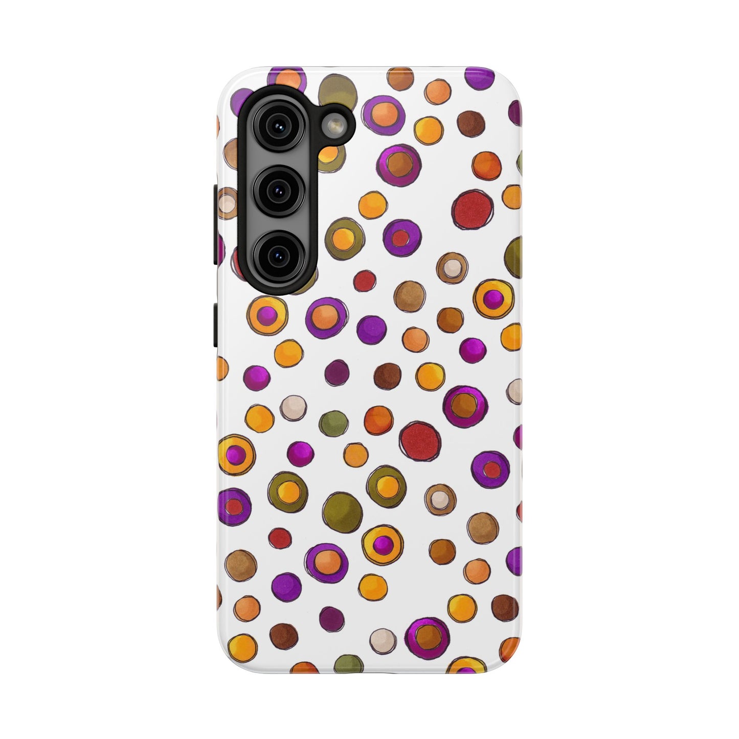 Sesame Dot White Phone Case
