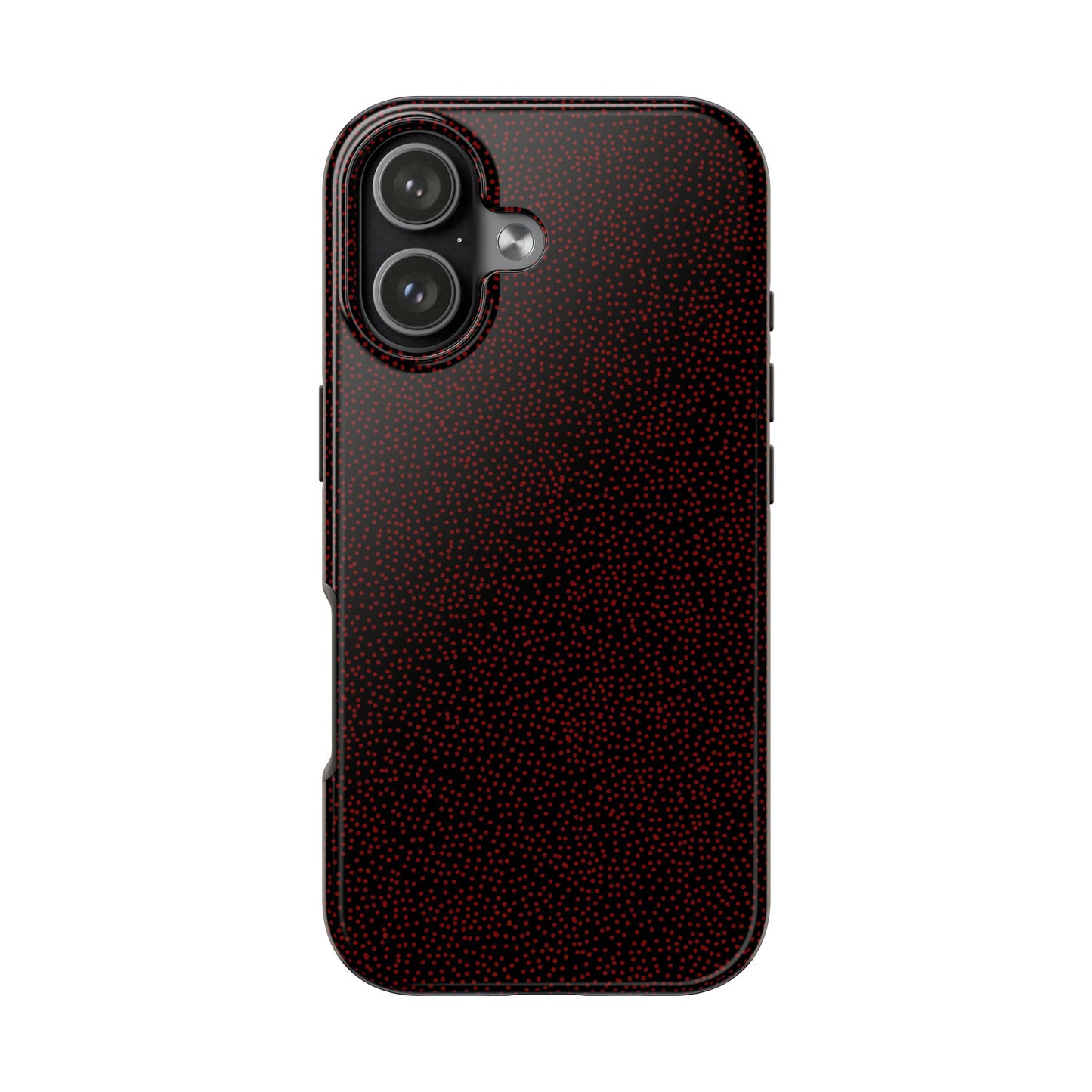 Mini Dot Black / Red Phone Case