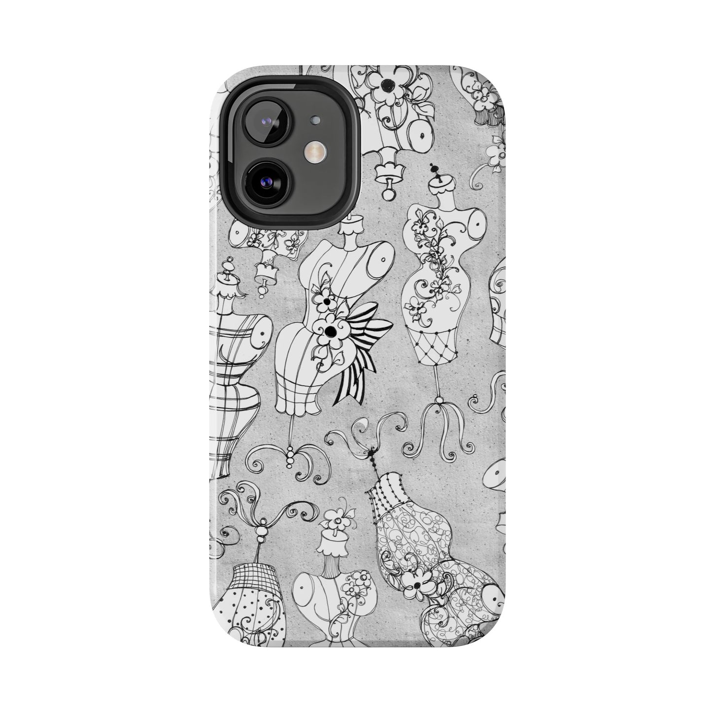 Mannequineque Silver Phone Case