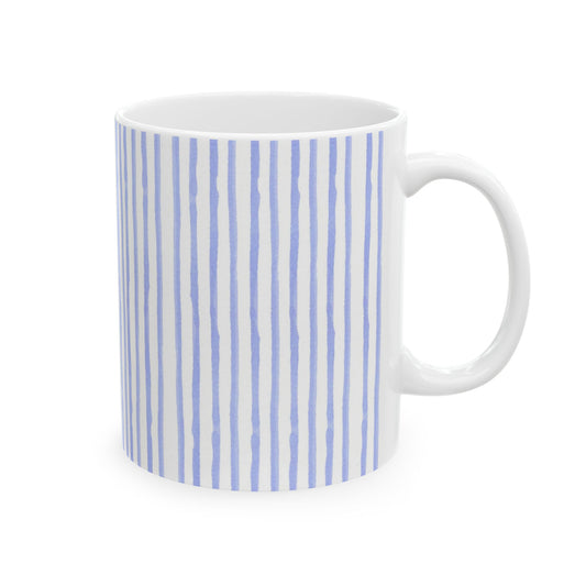 Lean Stripe Blue Cup