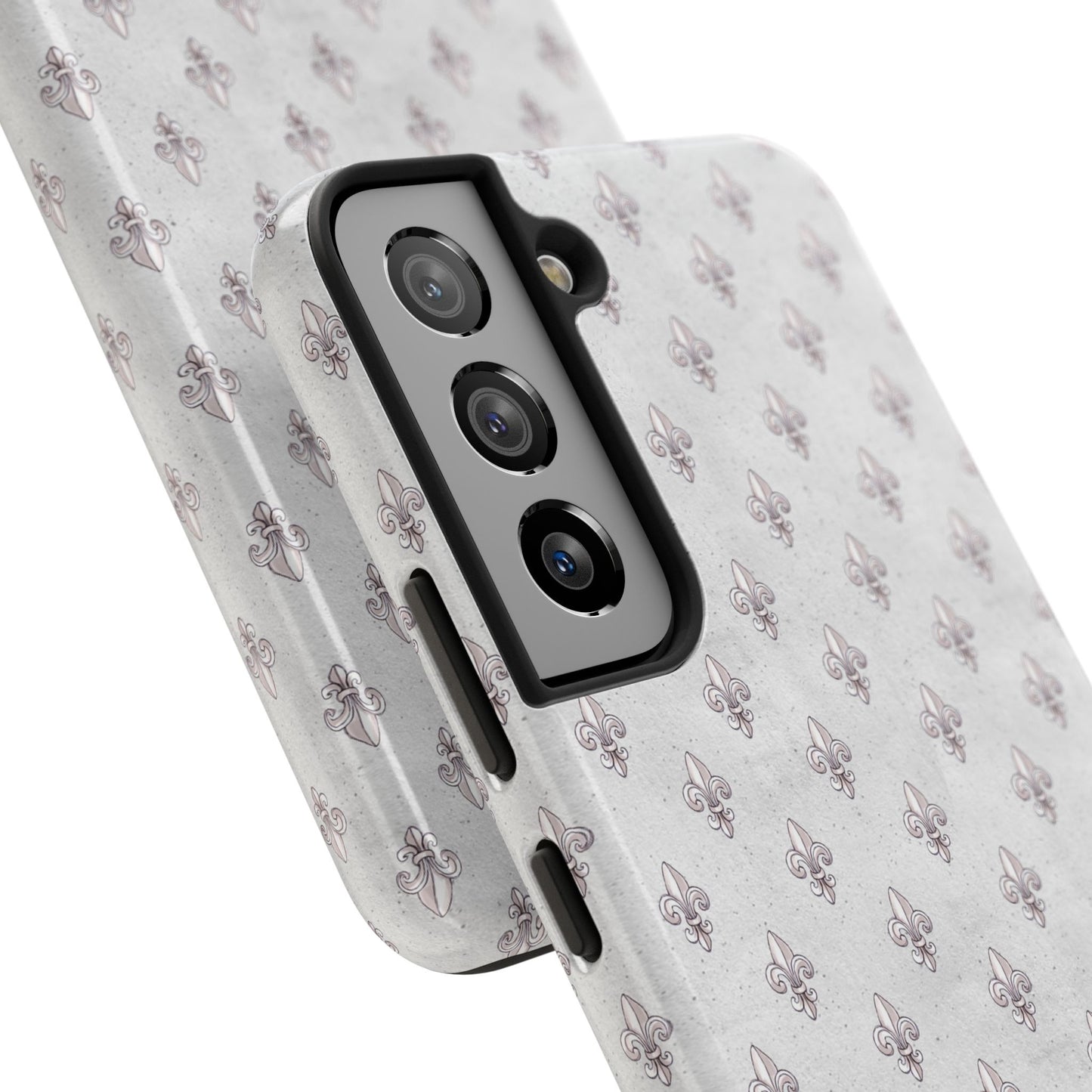 Fleurs Silver Phone Case