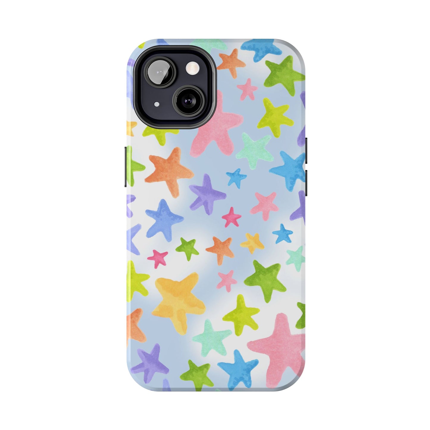 Happy Stars Blue Sky Phone Case