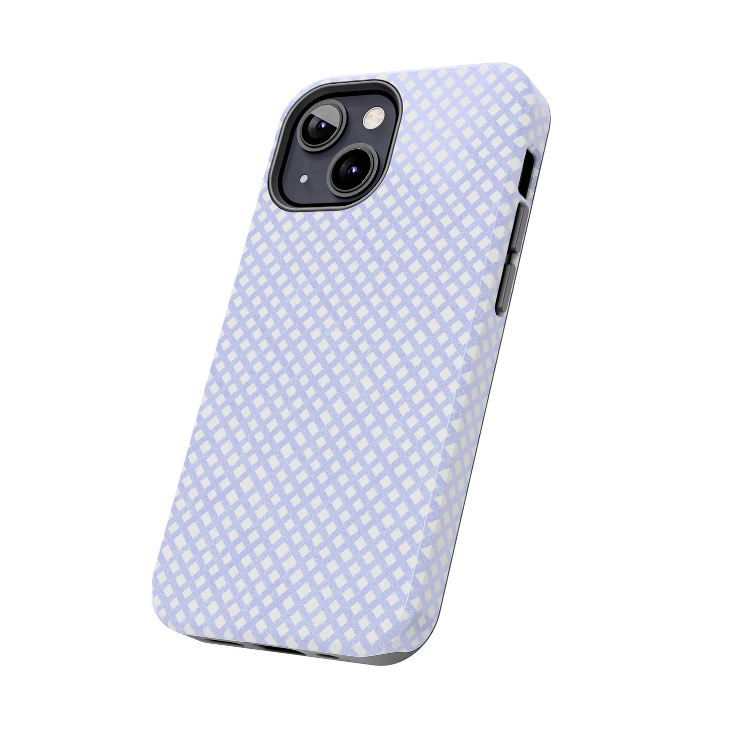 Bias Check Light Blue Phone Case