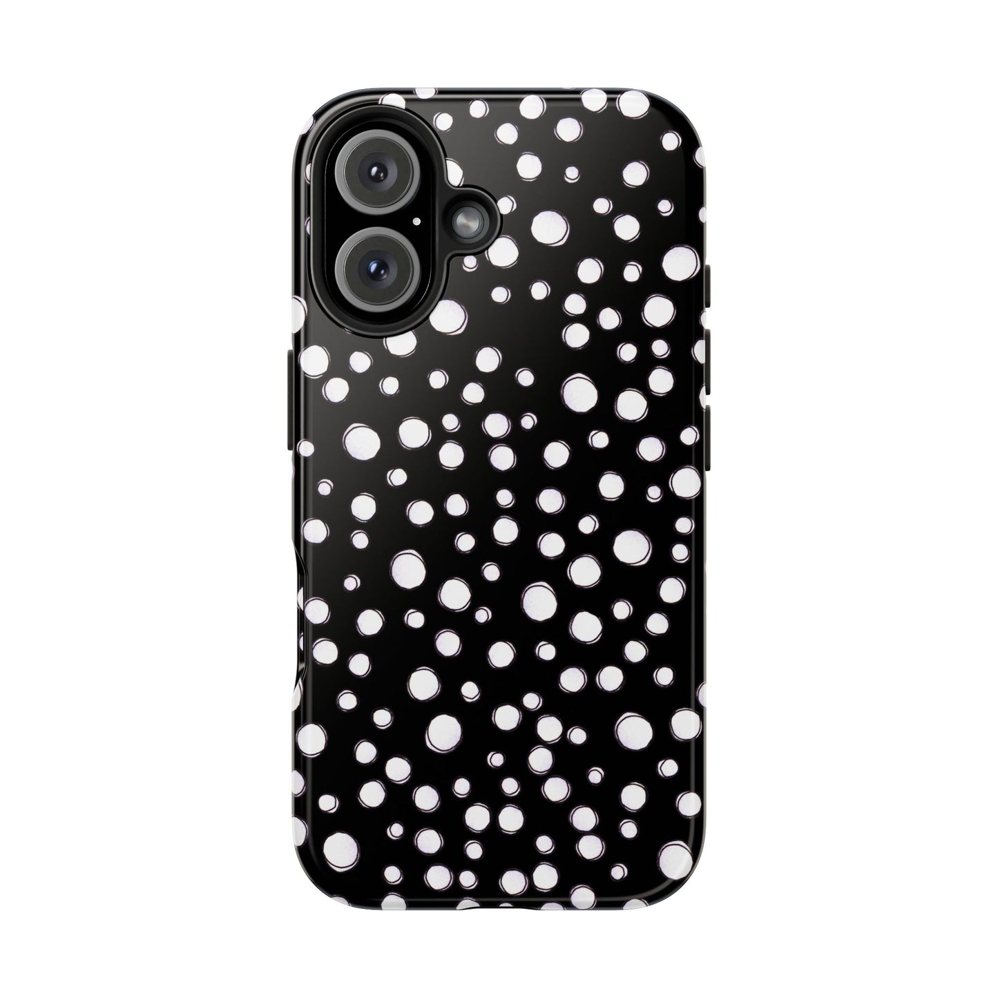 Pot Dots Black Phone Case