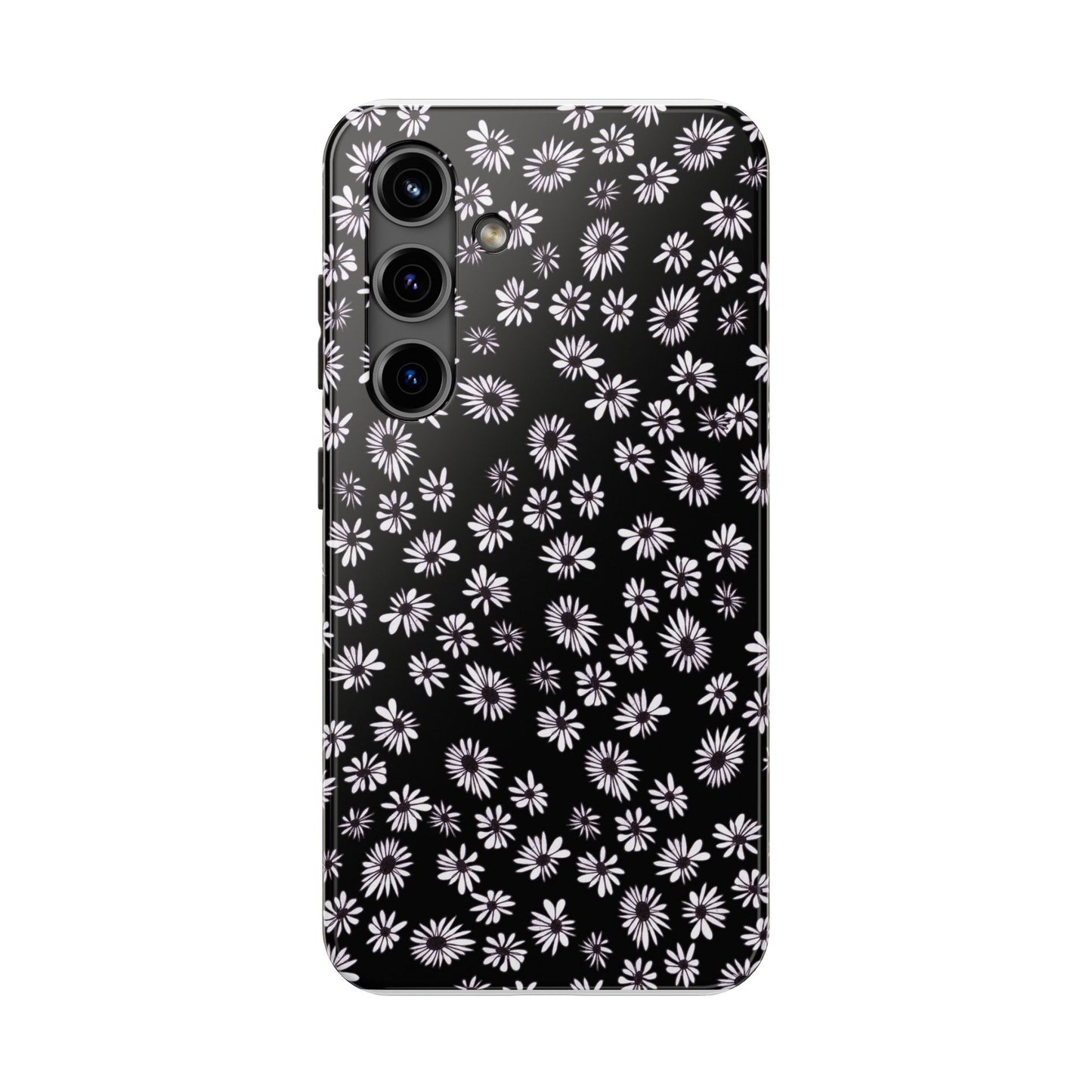 Random Daisy Black / White Phone Case