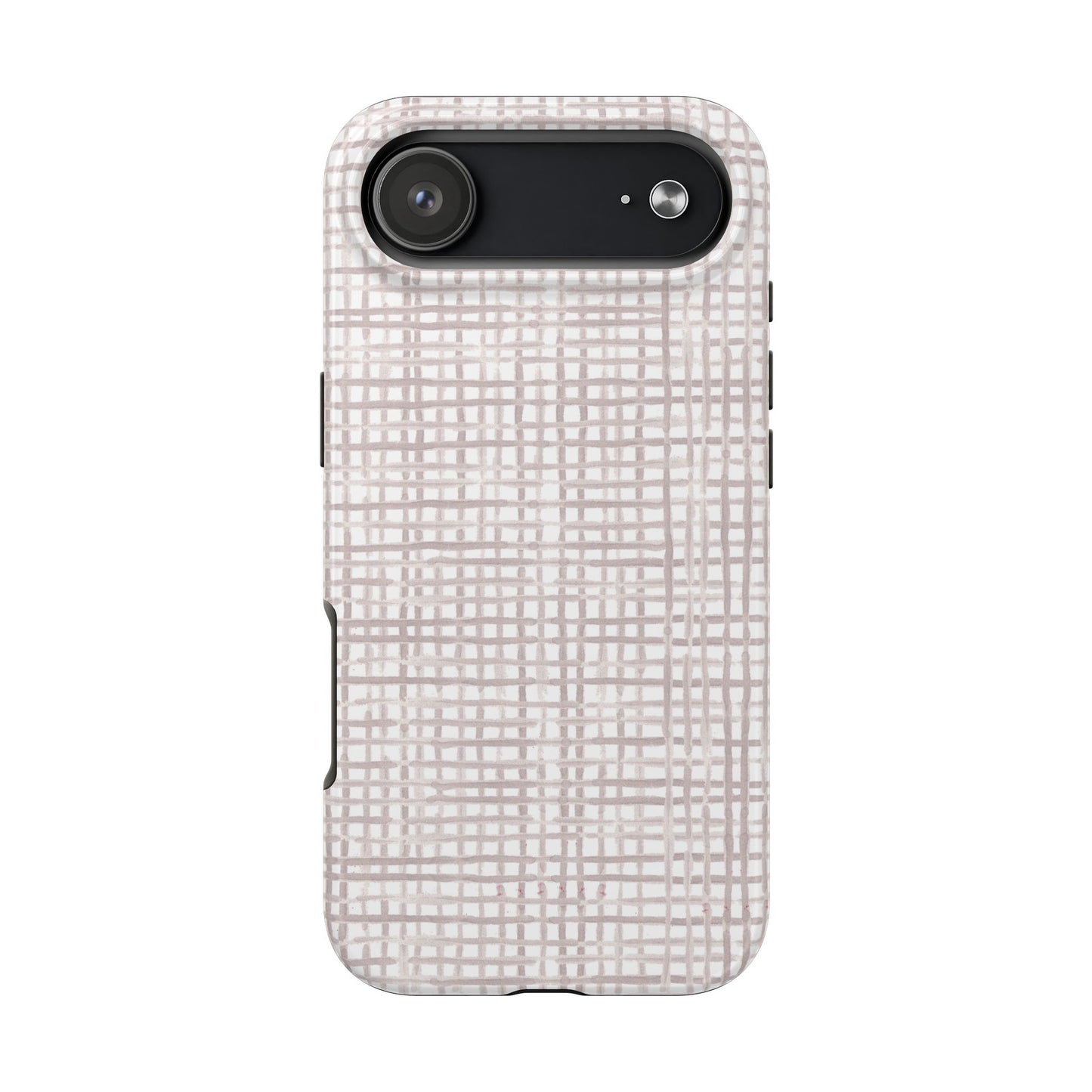 Gingham Gray Phone Case