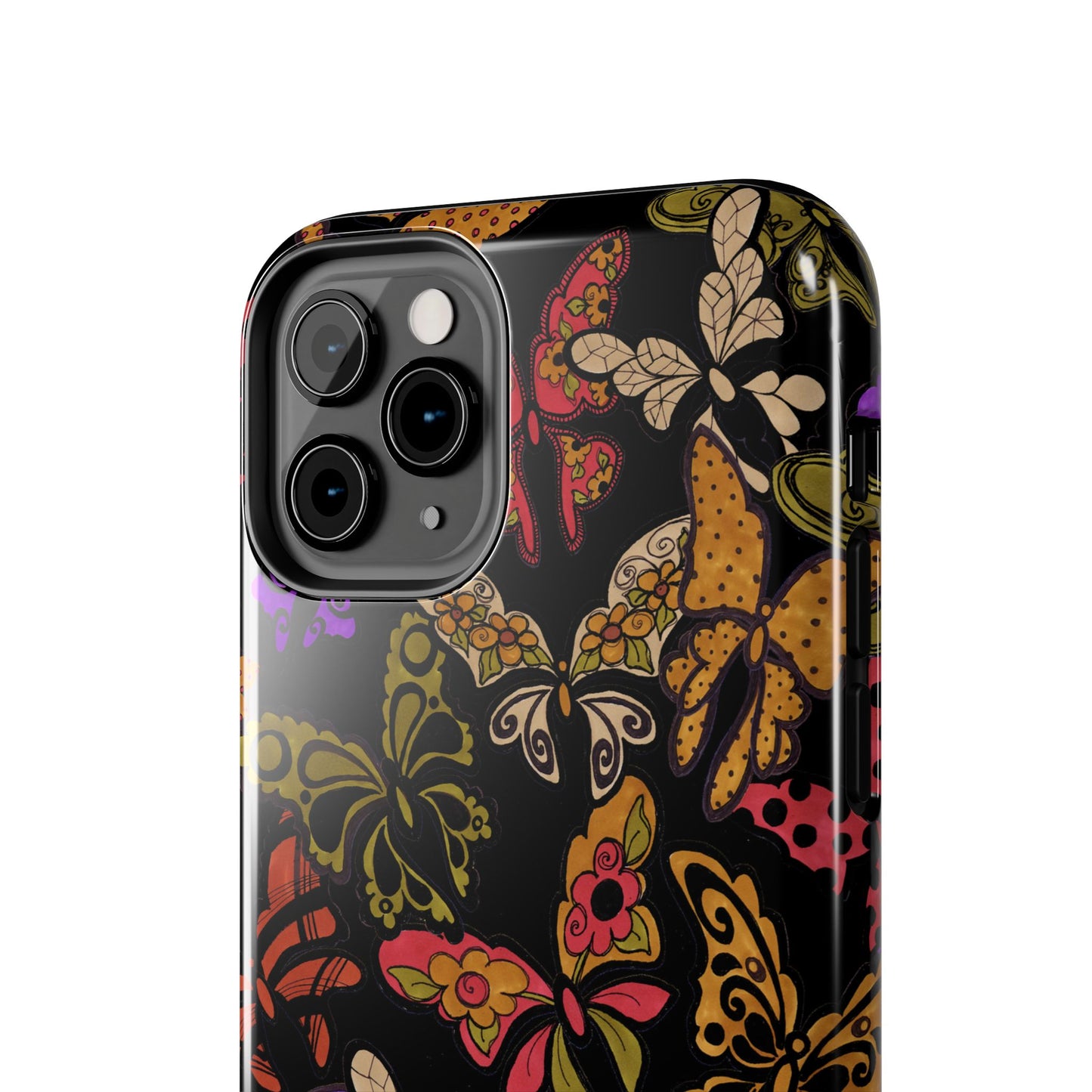 Flighty Black Phone Case