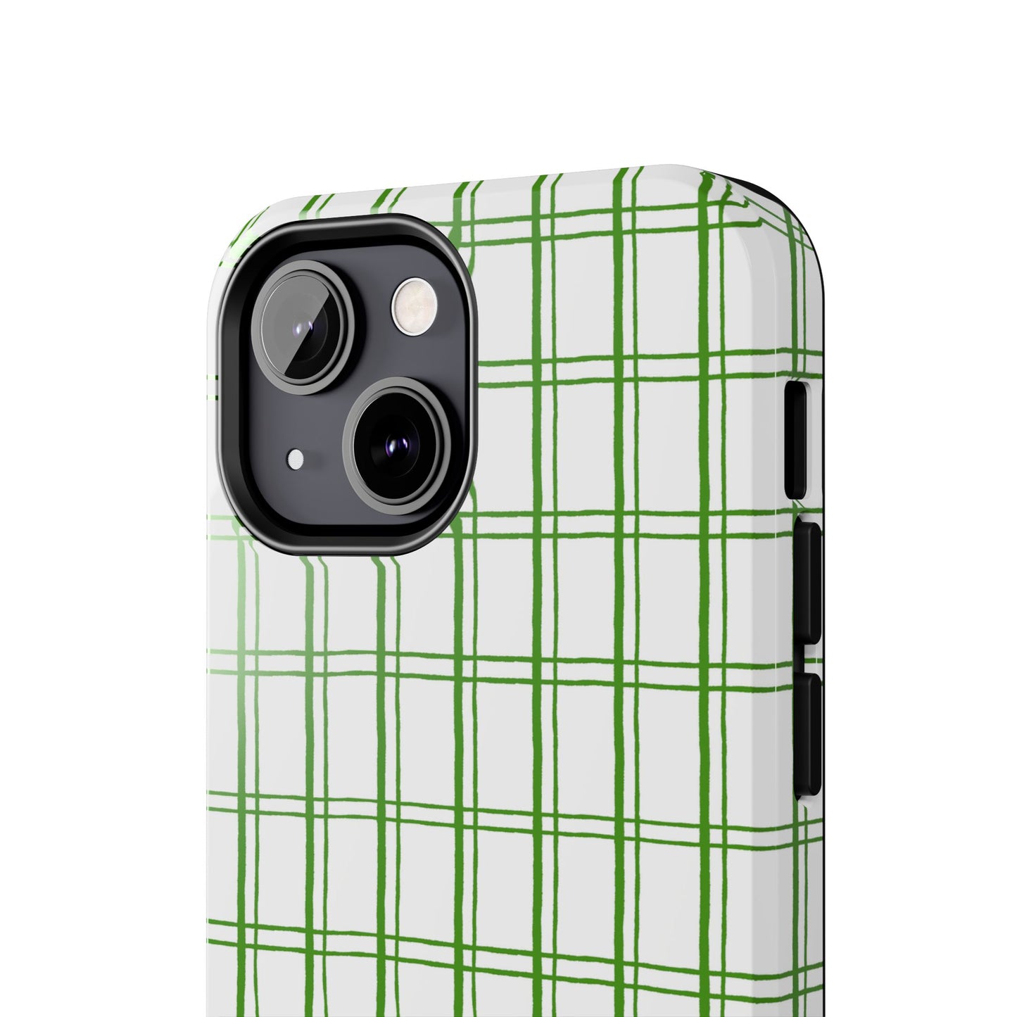 Kitchen Plaid White / Green Phone Case