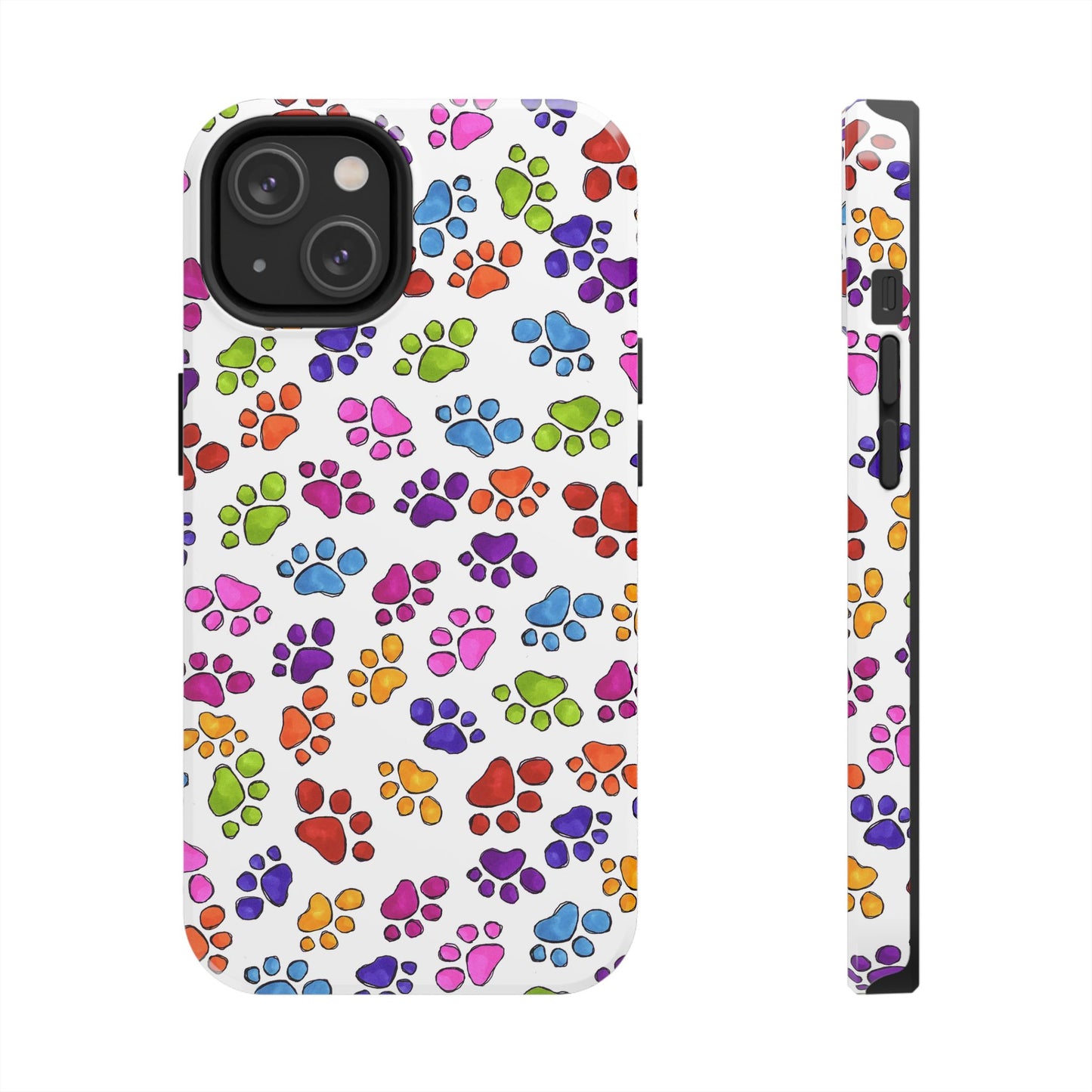 Fancy Paws White Phone Case