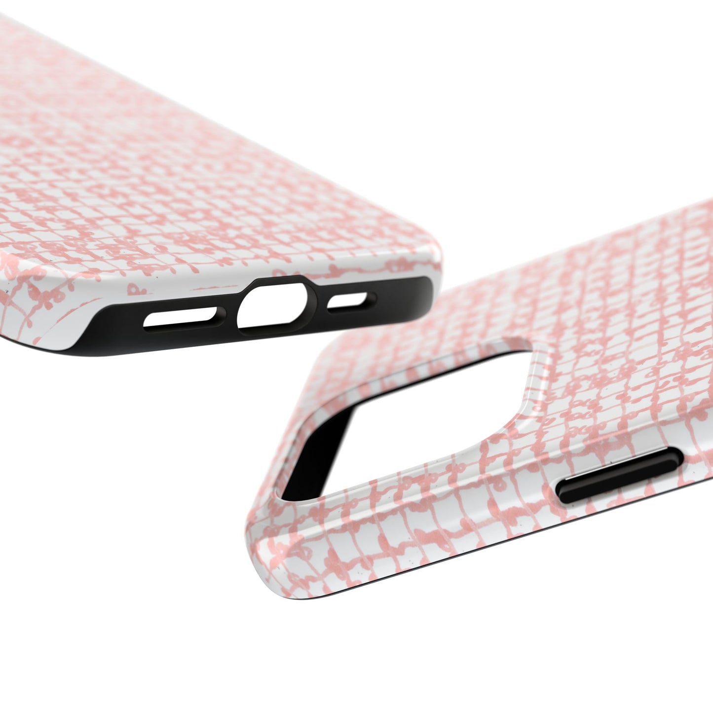 Baby Yarn Check Pink Phone Case