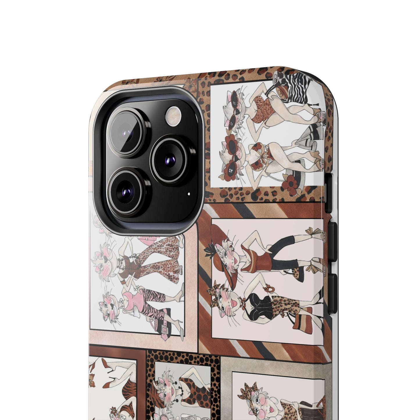 Wild Cat Woman Phone Case