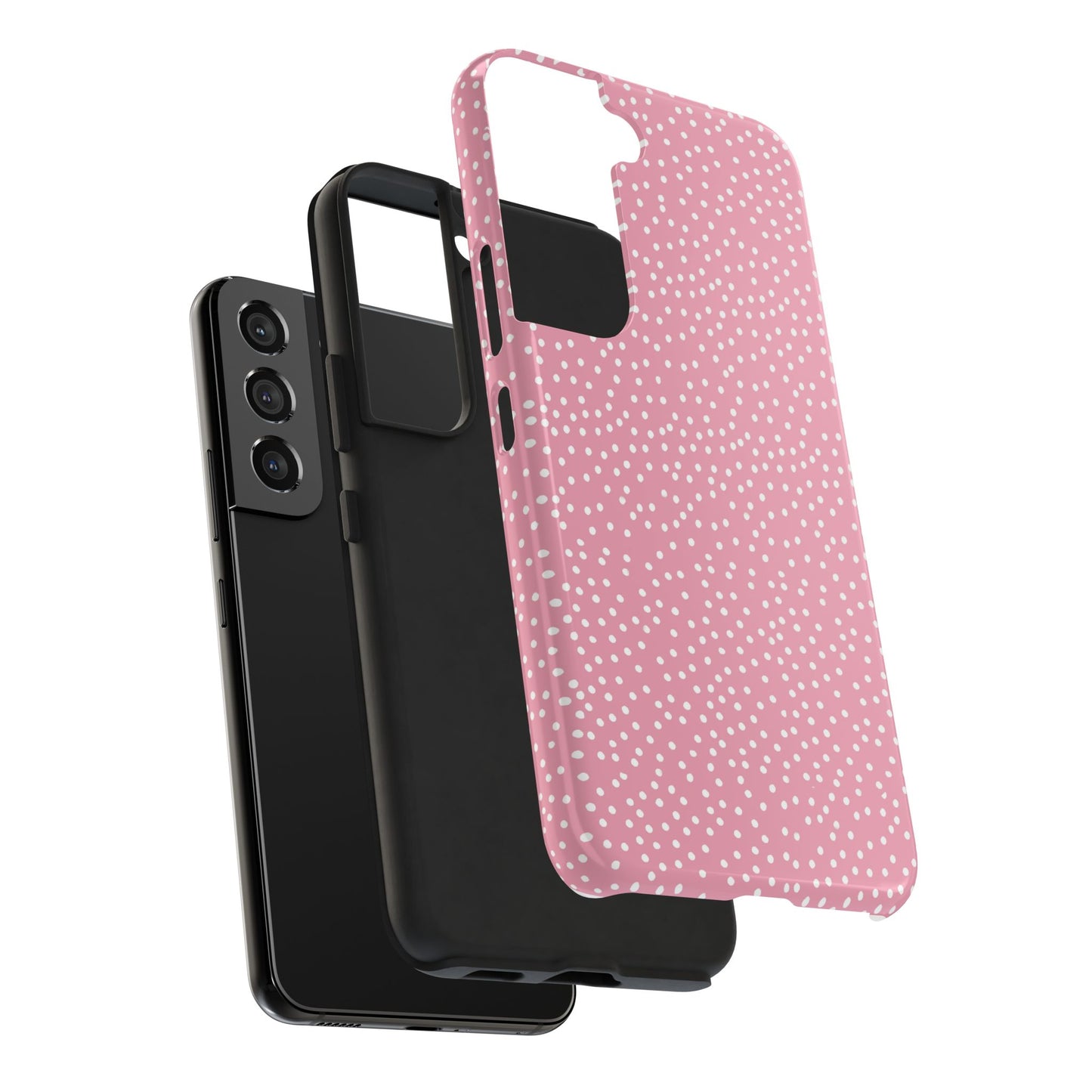 Dottible Pink / White Phone Case