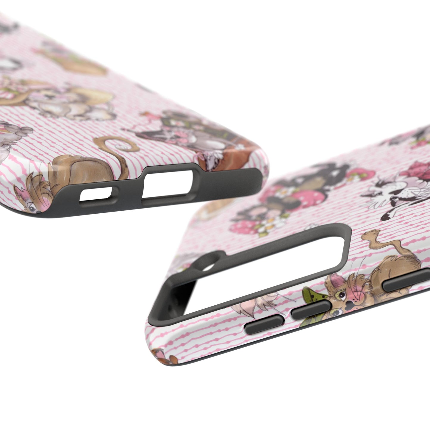Fancy Cats Pink Phone Case